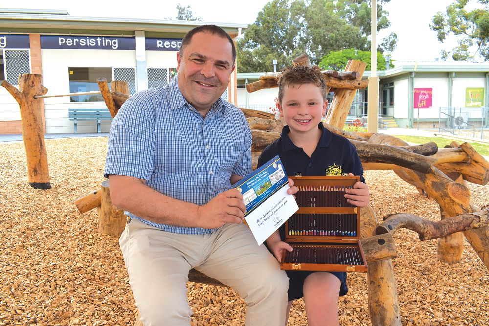 Tyson's the Christmas card winner post image