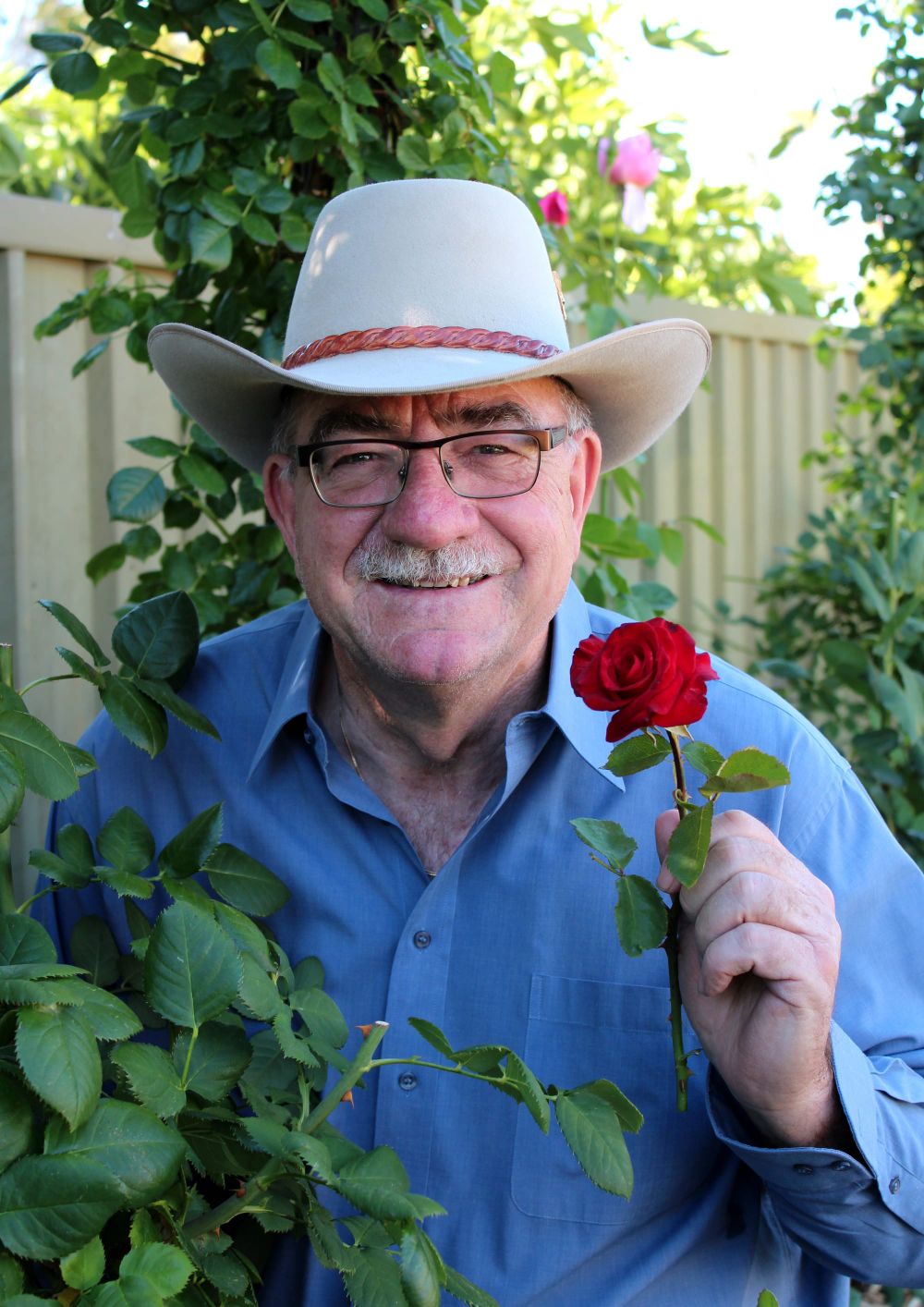Community mourns rosarian post image