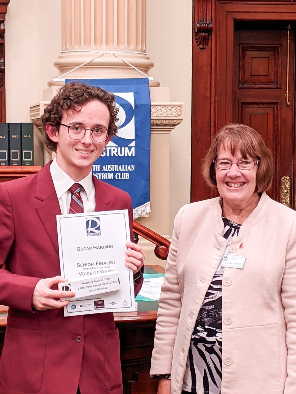 Oscar’s voice heard at Parliament House post image