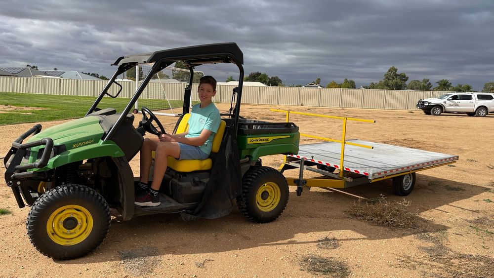 New trailer from Reece-cycled materials post image