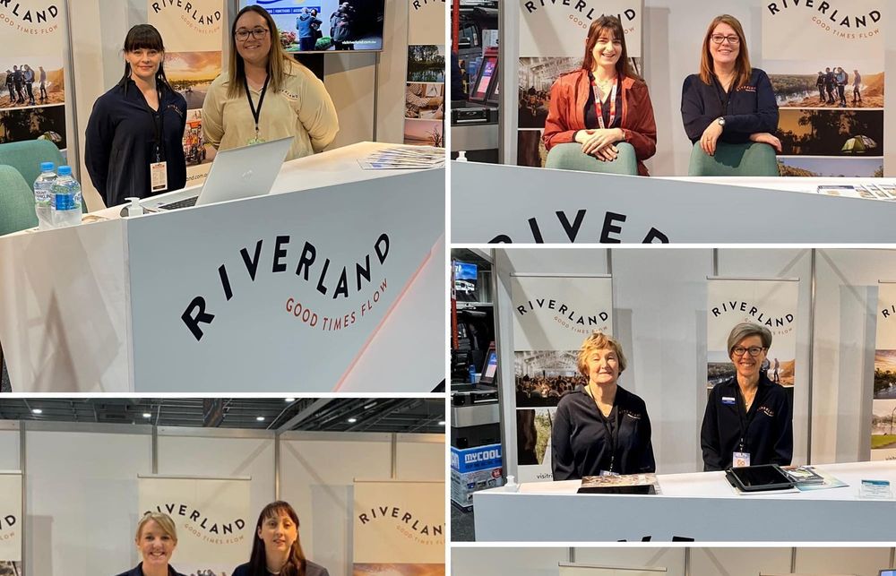 Riverland brand front and centre at caravan show post image