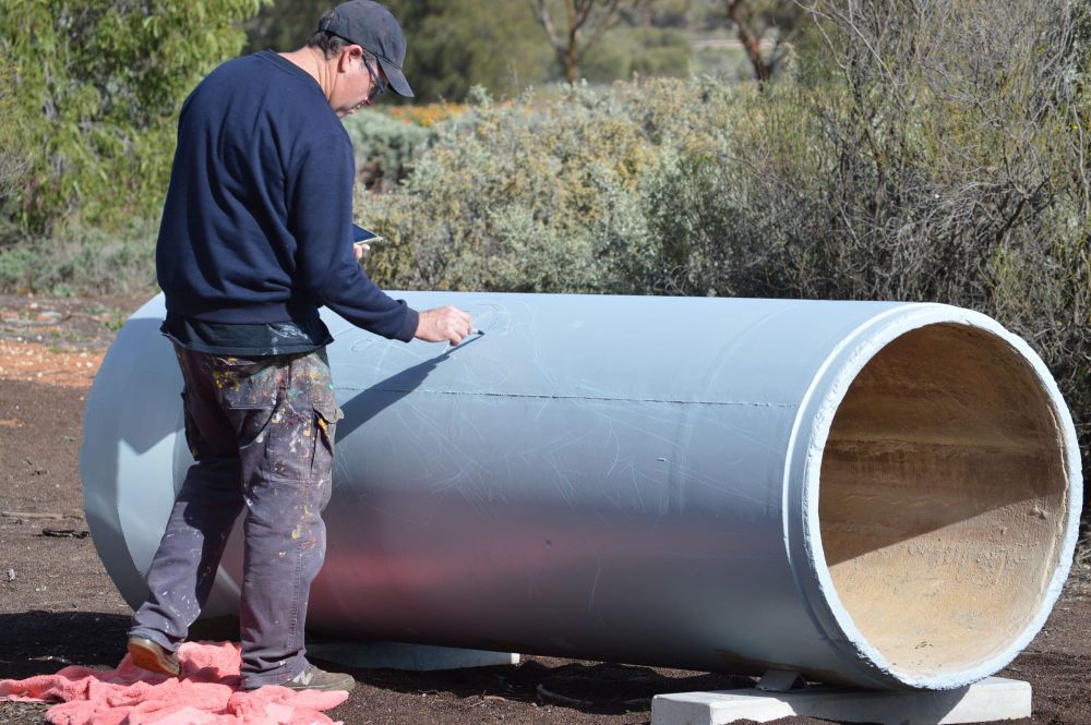 Loxton’s new heritage silo, in the (art) works post image
