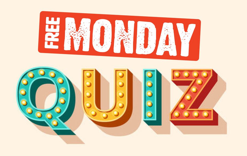 Monday 1 September - FREE Quiz post image