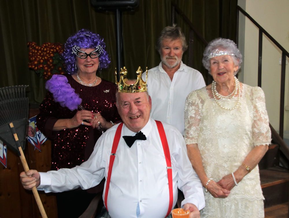 Locals mark coronation with tea time post image