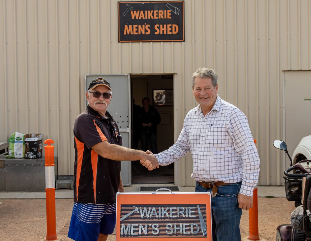 Council recognises local Men’s Shed commitment post image