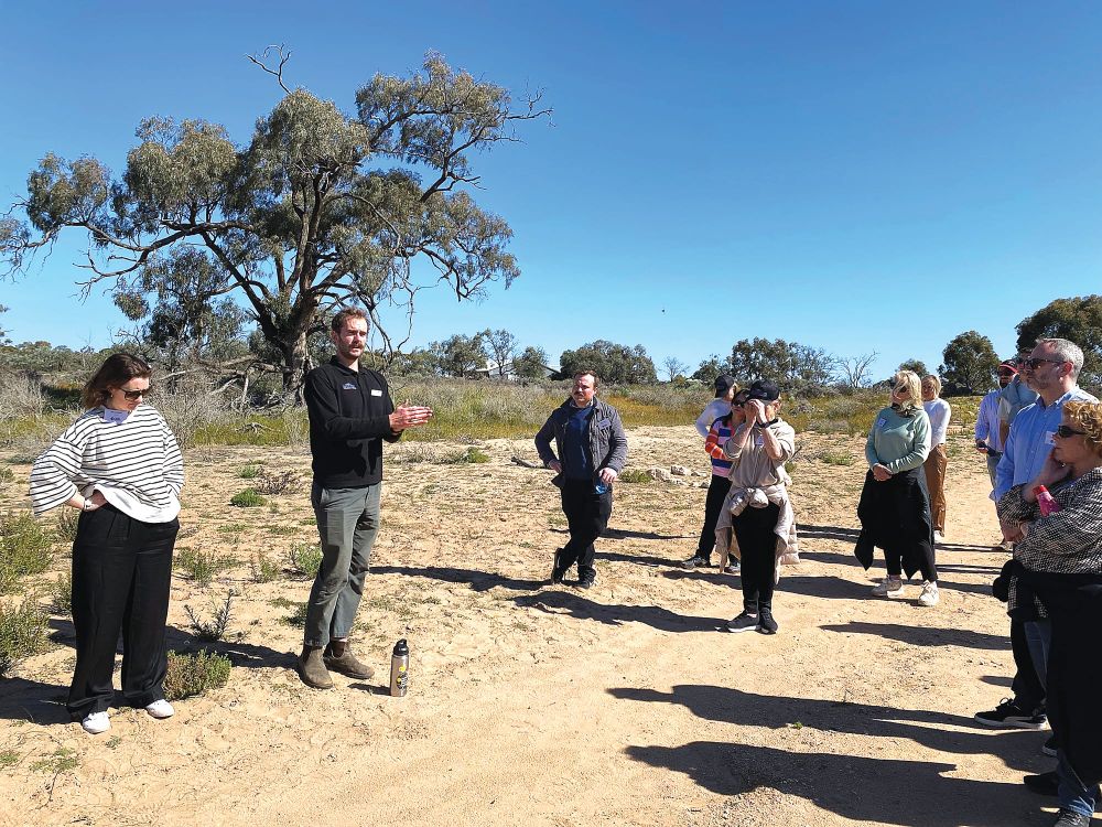 Future leaders visit Calperum Station post image