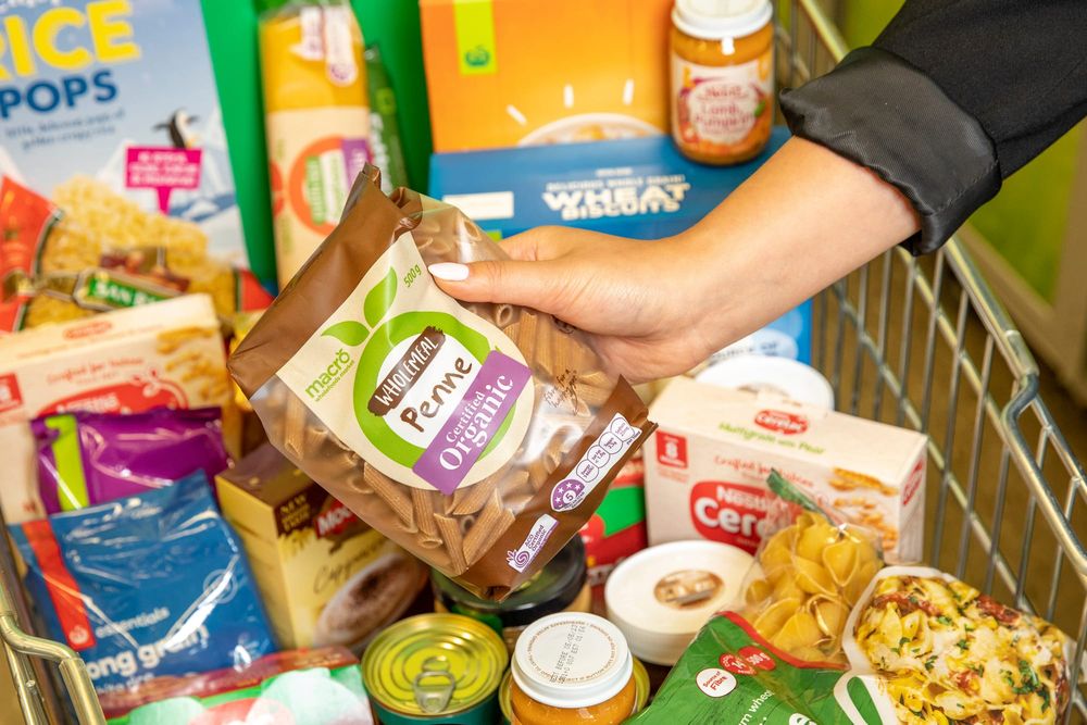 Woolies collecting food for a good cause post image