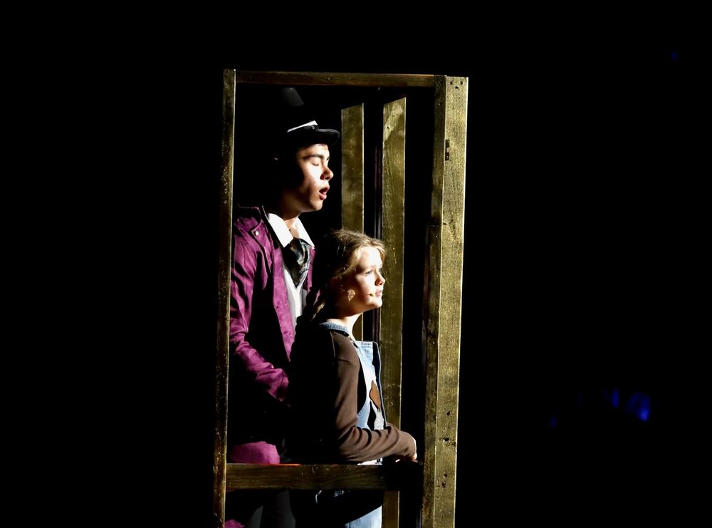 Students hitting sweet notes on stage post image