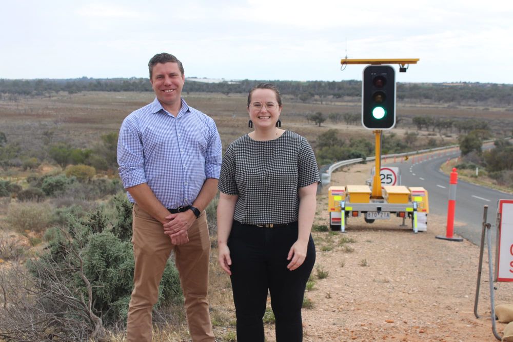 Progress made on Lyrup Road repair post image