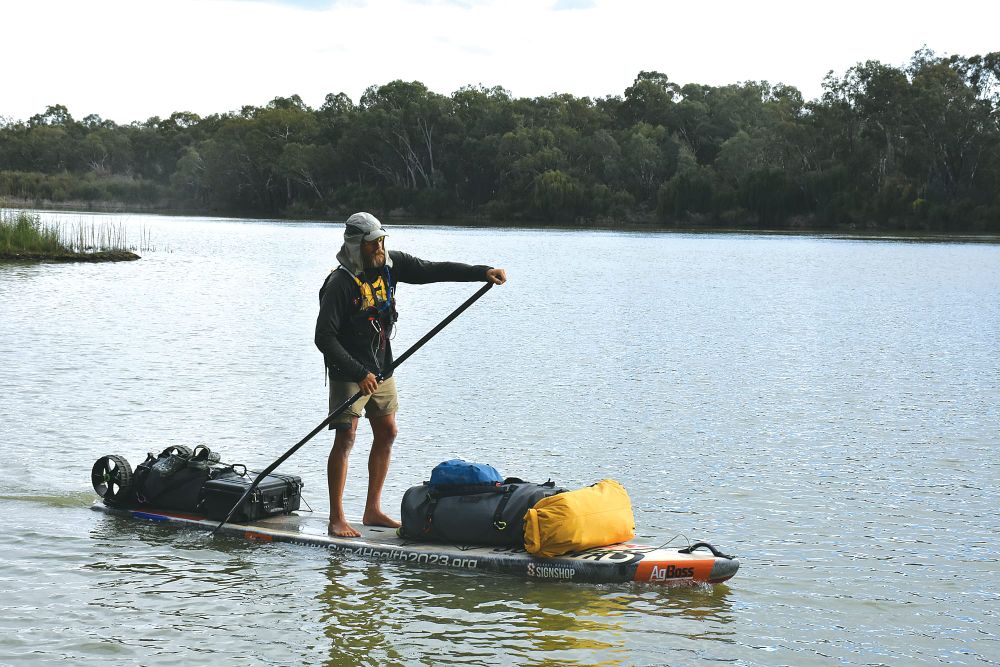 Man on a Murray River mission post image