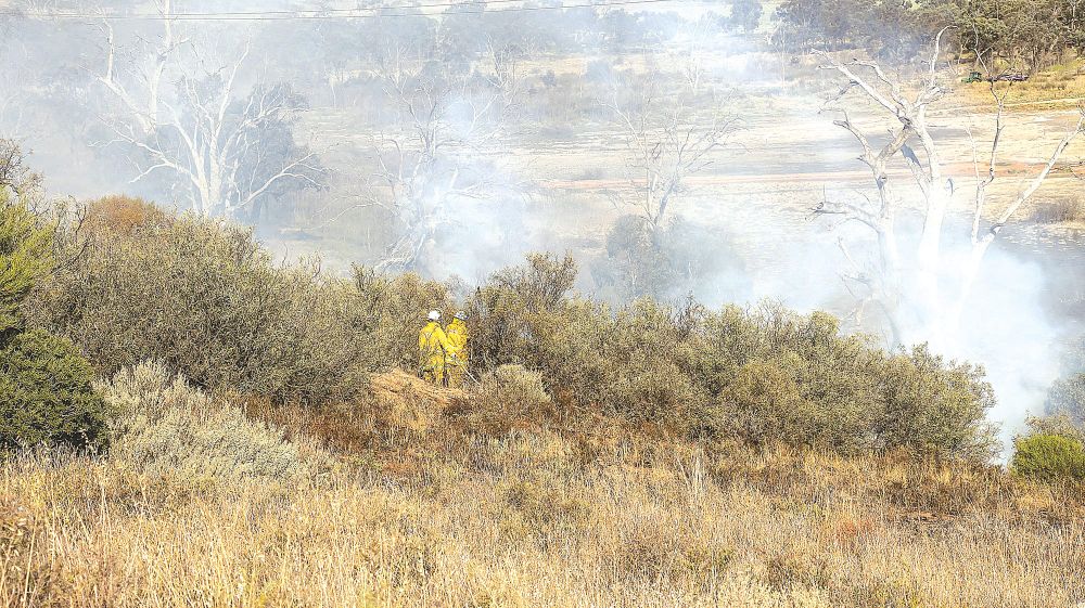 Fire contained due to quick response by locals post image