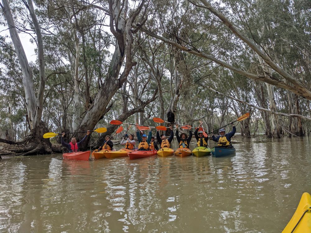High river generating paddle pleasure post image