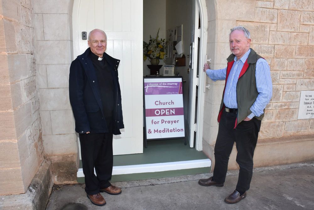 Paul hangs up Riverland collar post image