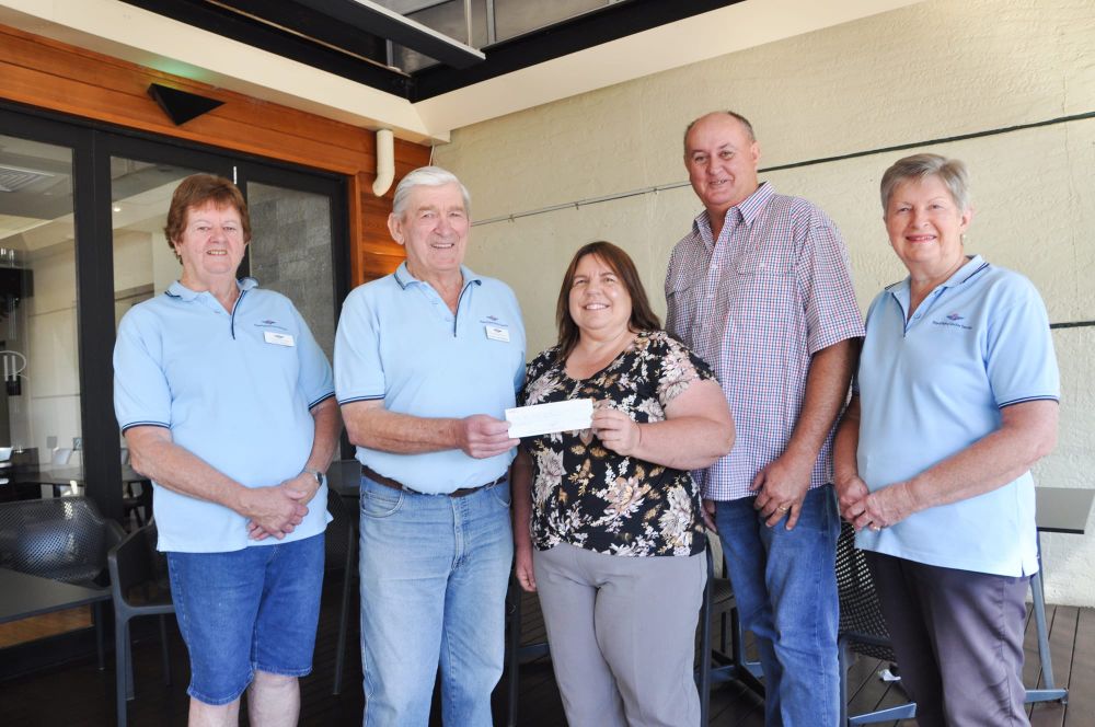 Rejuvenated garden club’s RFDS donation post image