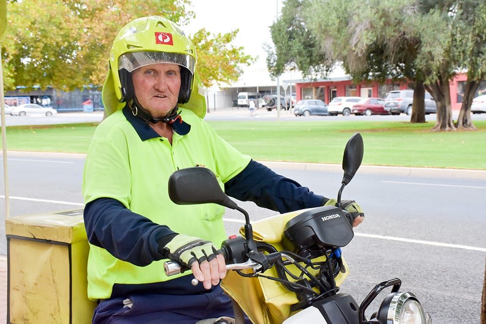 Postie delivers his last letter post image