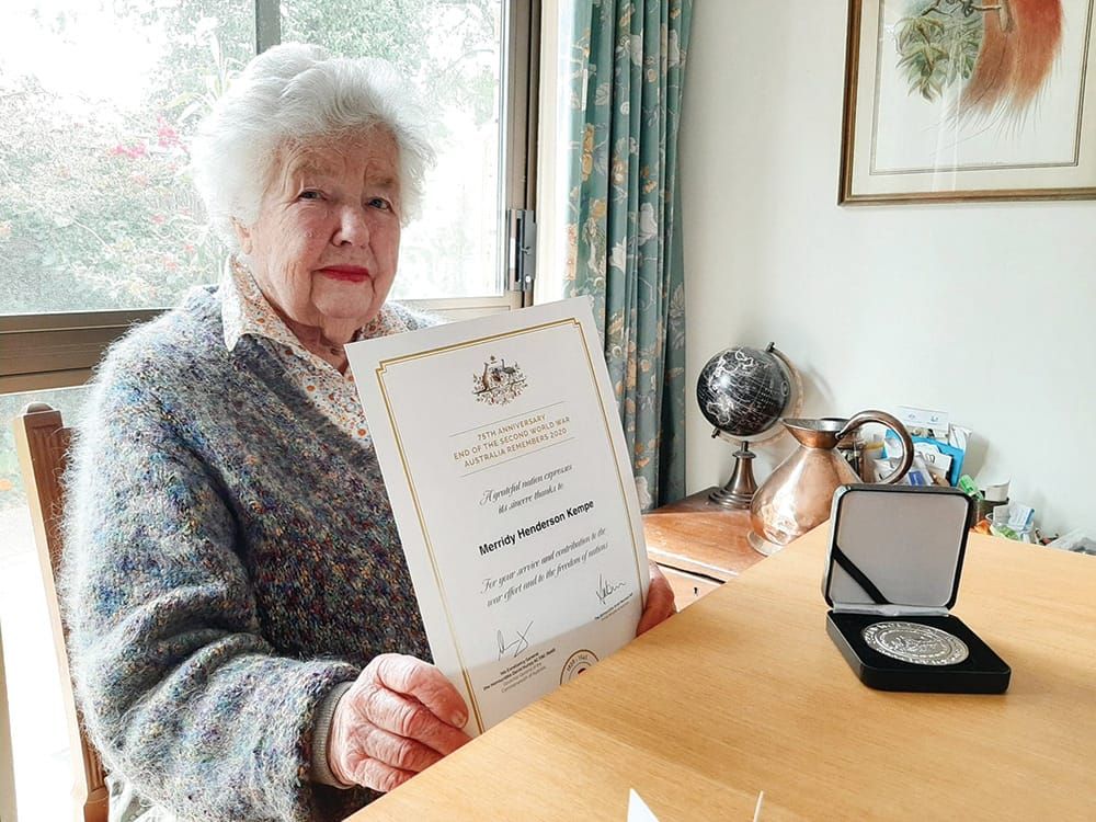 A mark of Merridy’s tremendous service post image