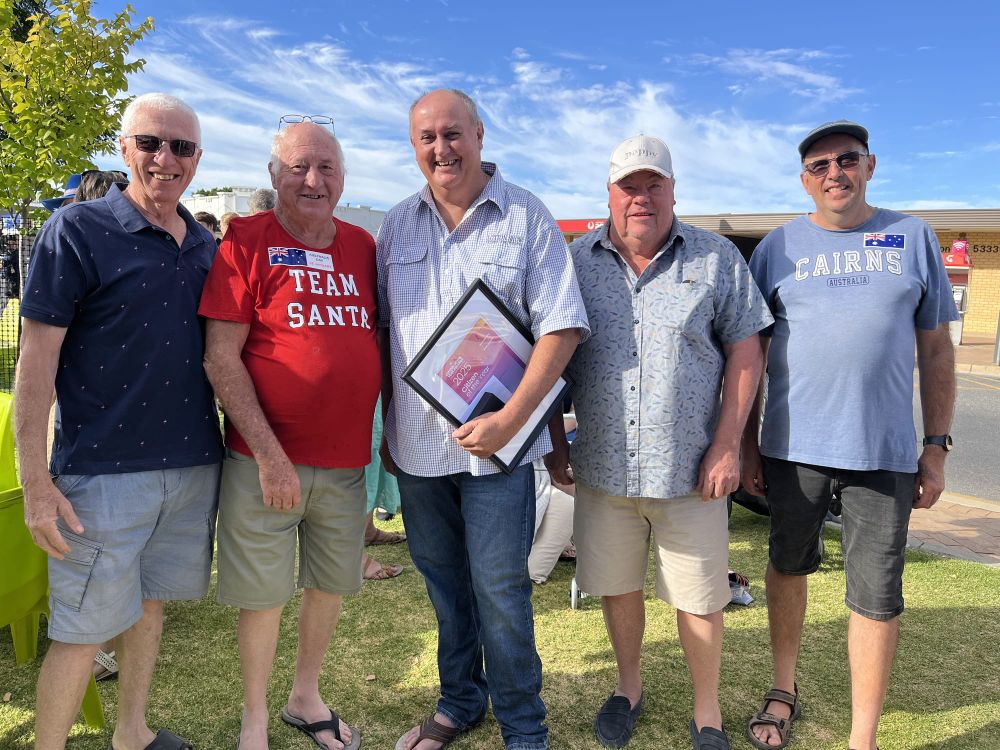 Ian and Bryce the top in Loxton post image