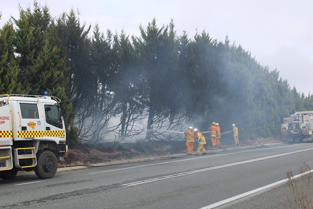 Ignorant drivers impacting firefighters post image