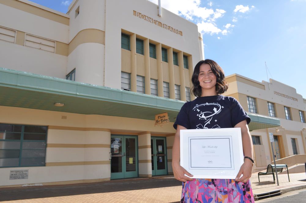 Keisha’s theatre commitment gets RMS life member nod post image