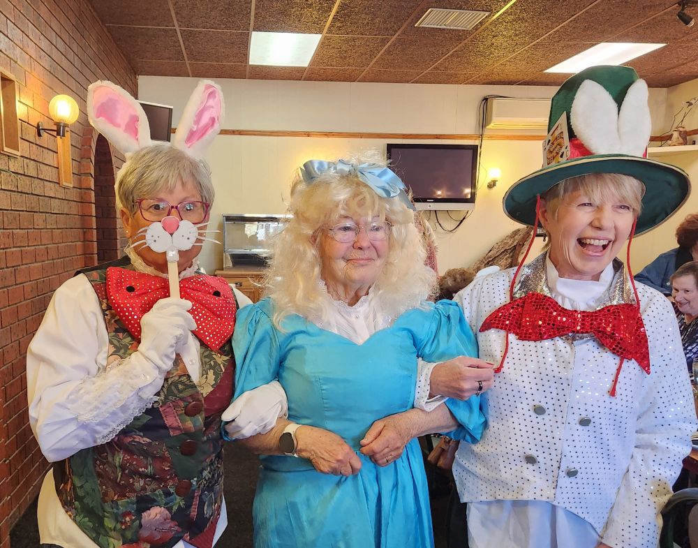 Mad Hatters hold a Morgan tea party post image