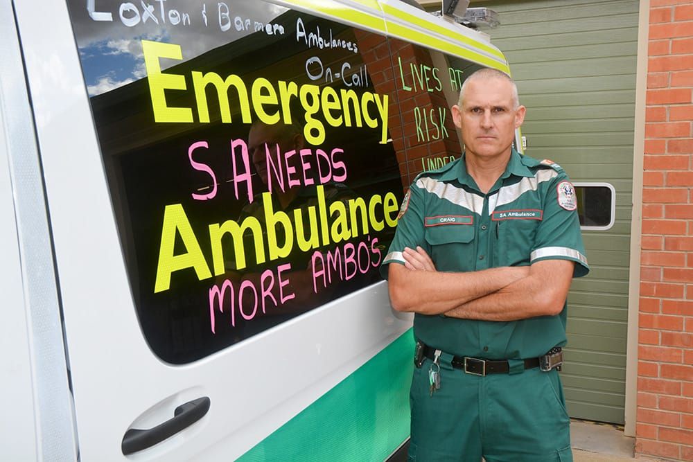 Ambulance waiting times in Riverland putting… ‘LIVES AT STAKE’ post image