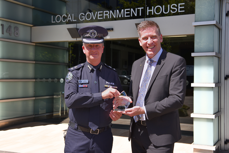 Scott gets LGA guernsey for flood effort post image