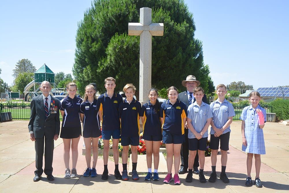 Veteran adds gravitas to special day post image