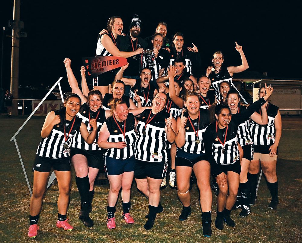 Flagpies: Waikerie women win it all post image