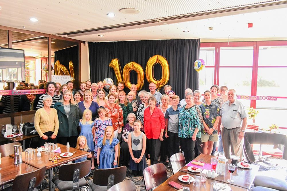 100 flowers - one for every year post image