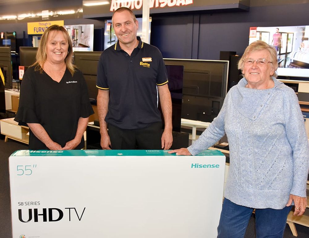 Helen’s big Betta TV win post image