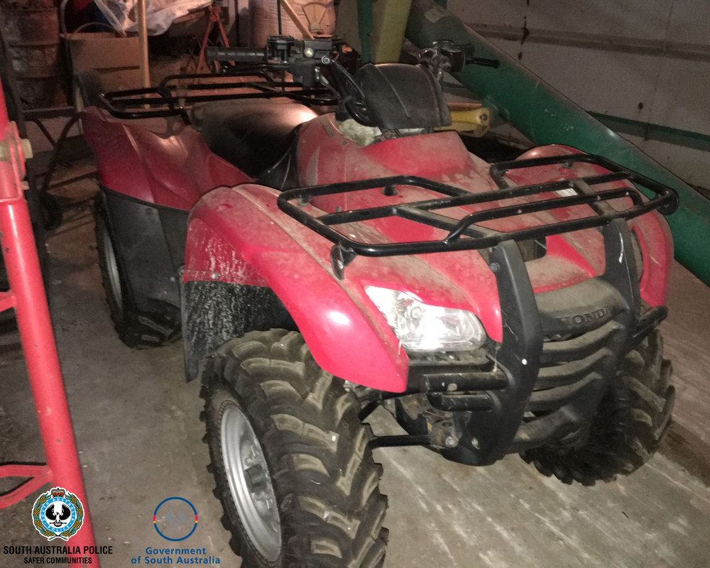 Quad bikes stolen in shed break-ins post image