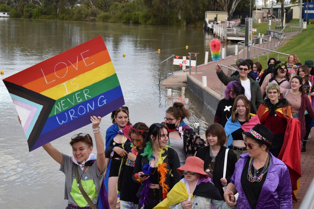 Showing their pride post image