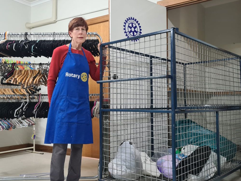 Op shop’s winter rush post image