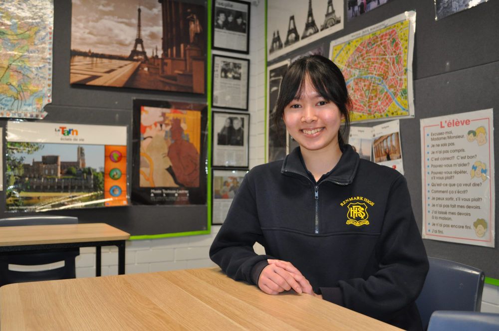 Renmark student a language superstar post image