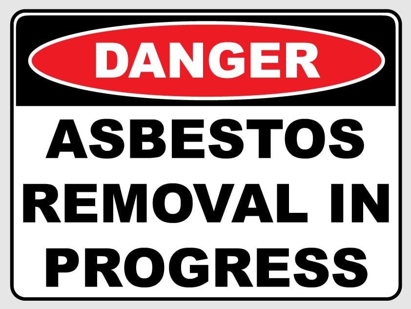 Be asbestos aware after the flood post image