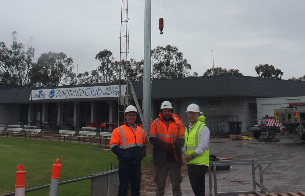Let there be light at Barmera Oval post image