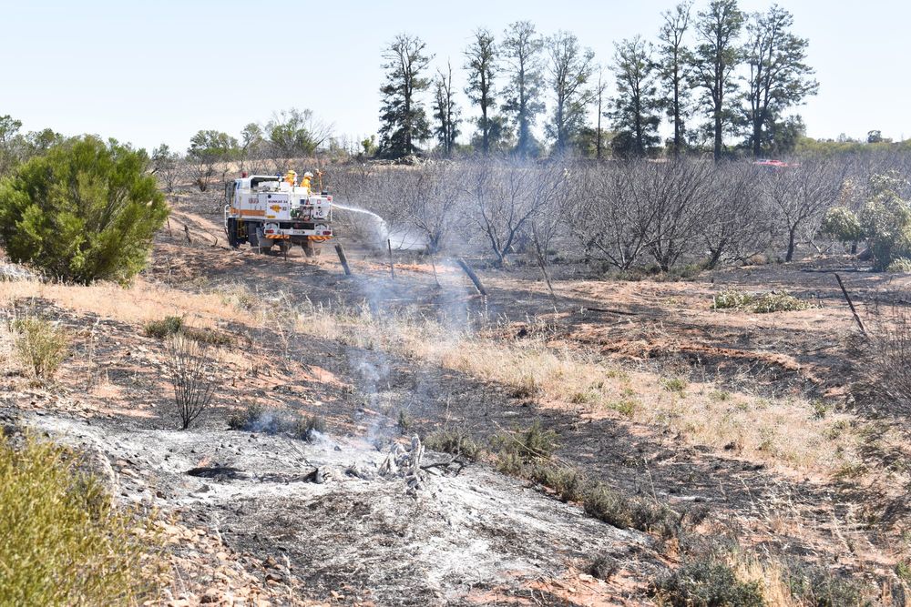 Grass fire at Loxton post image