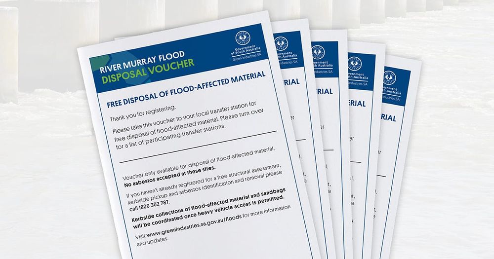 Flood dump vouchers extended post image