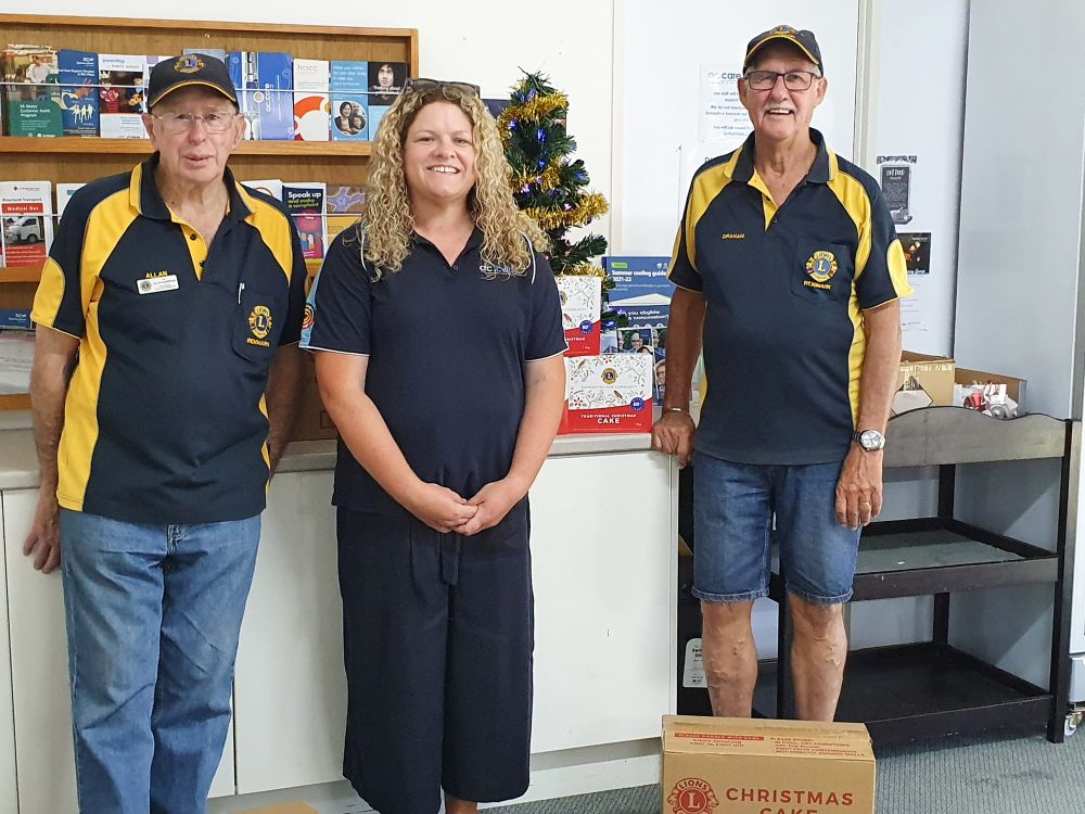 Our local Lions help share a festive thanks to foster carers post image