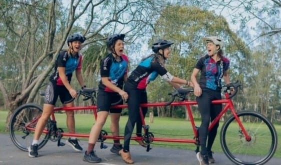 Local Lions backing tandem bike fundraiser post image