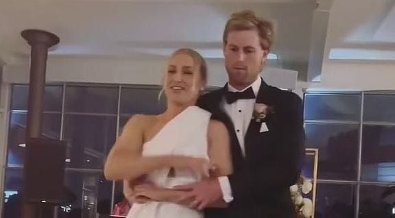 Luke and Dasha tie the knot in style post image