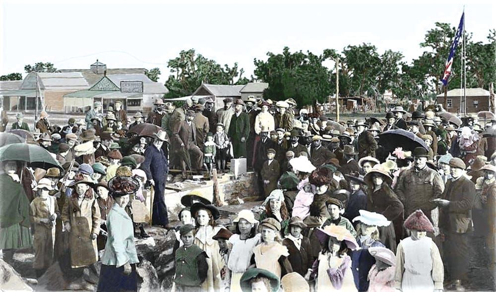 Renmark’s history given a new light post image