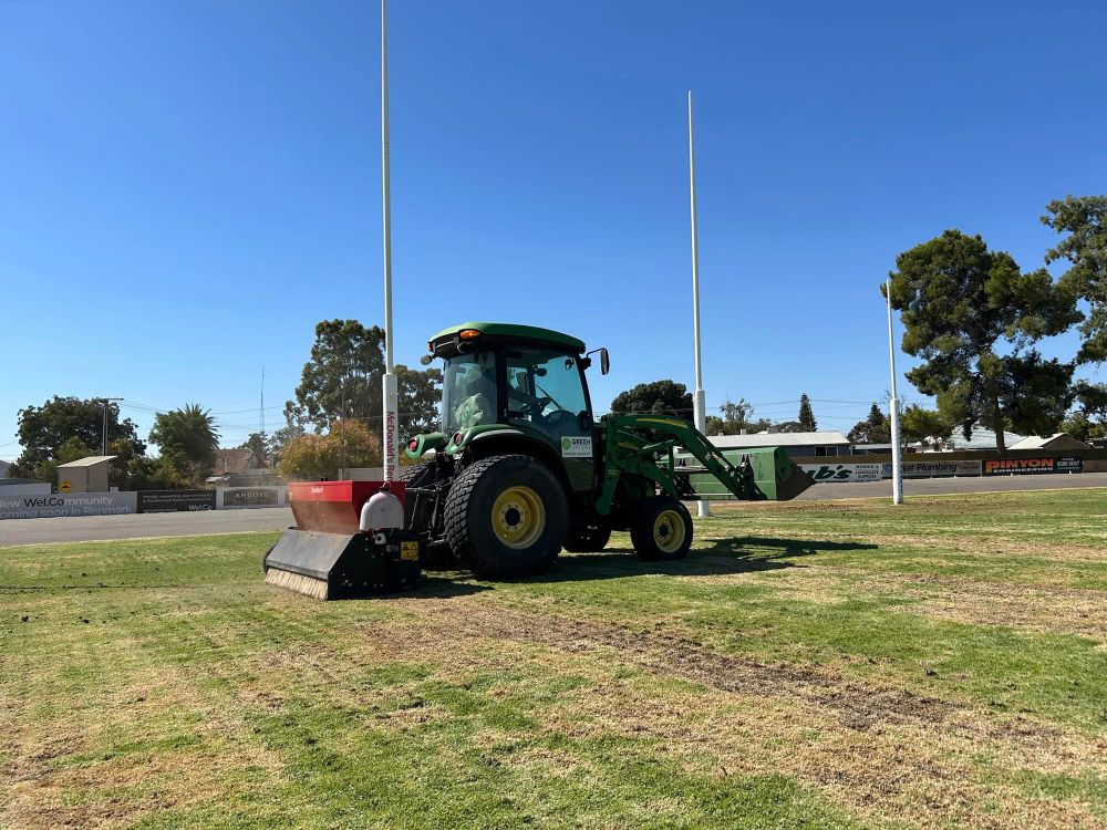 Renmark Paringa Council prepares oval for 2025 RFL duty post image