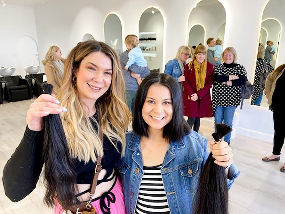 Keisha’s short cut to charity support post image