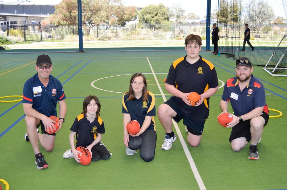 Special school welcomes back footy with open arms post image