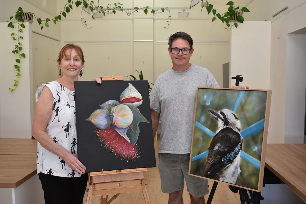 Local duo combine for art exhibition post image
