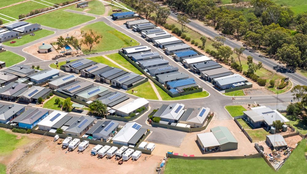 Village contractors pitch in for flood effort post image