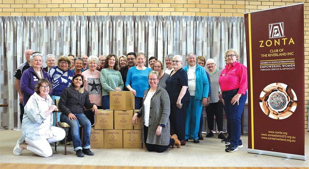 800 birthing kits assembled in Berri to be sent overseas post image