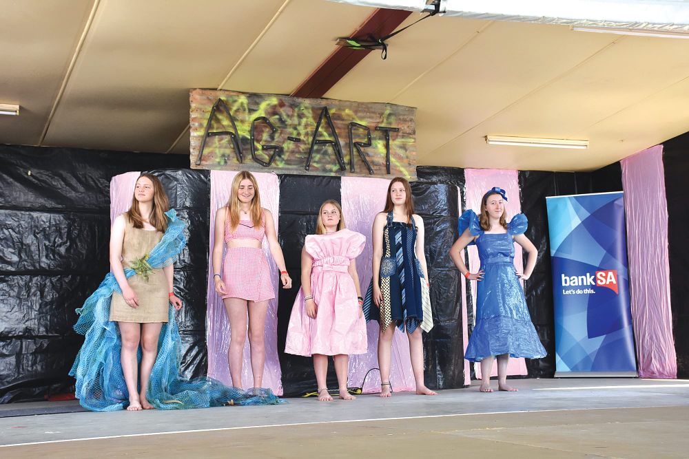 Agricultural fashion takes to the stage post image