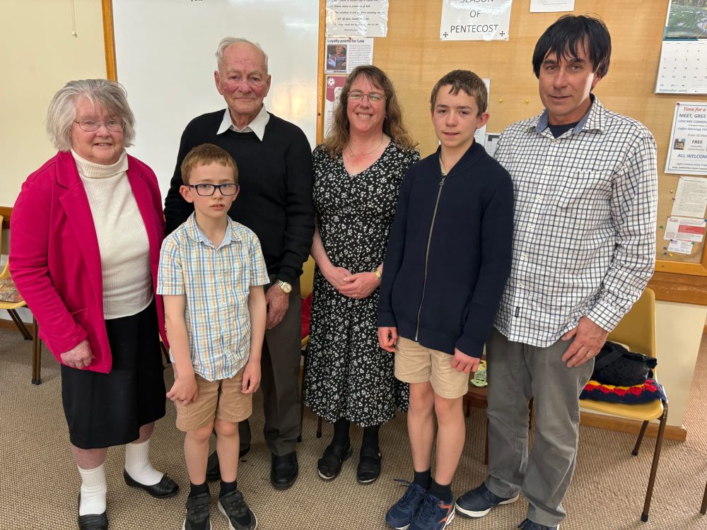 All smiles as David reaches the big 90 post image